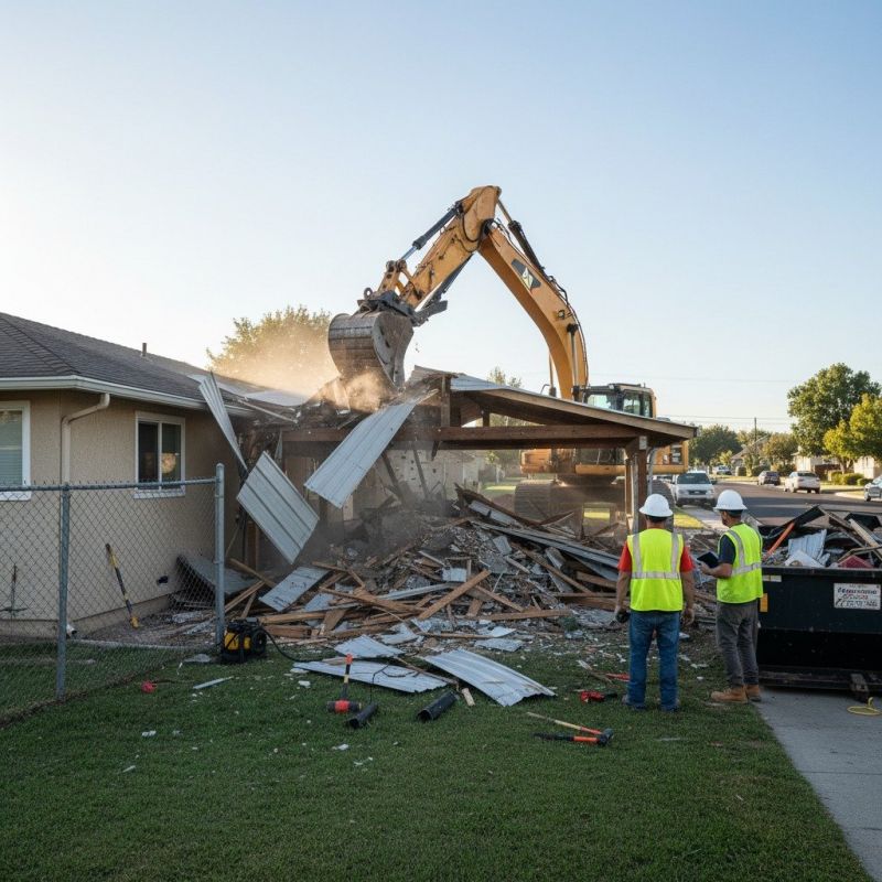 Shed Demolition in Sacramento, CA
